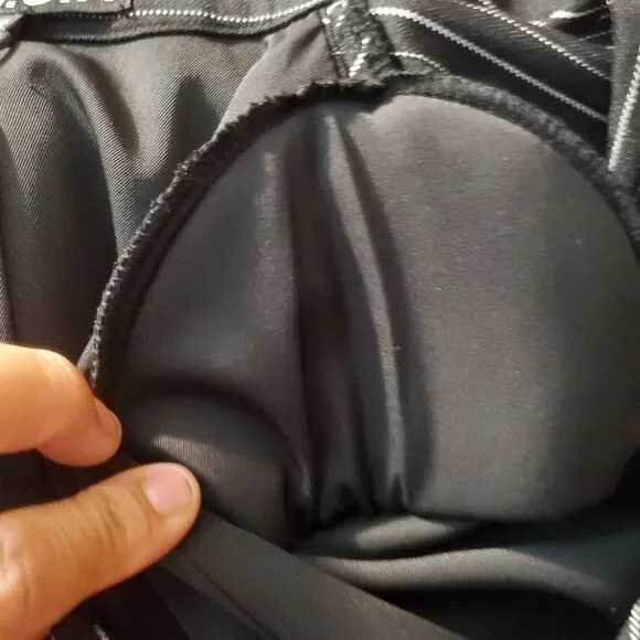 I.AM. GIA Black Havena Pinstripe Jacket Size XXS NWT - Picture 6 of 9